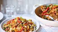 Cajun beef and veg rice bowl Cajun beef and veg rice bowl