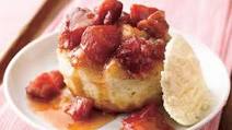 Rhubarb Upside-Down Desserts Rhubarb Upside-Down Desserts