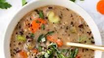 Instant Pot Vegan Wild Rice Soup Instant Pot Vegan Wild Rice Soup
