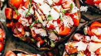 Grilled Bruschetta Portobello Mushrooms Grilled Bruschetta Portobello Mushrooms