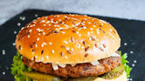 Meaty Vegan TVP Burger (Big Mac Style) Meaty Vegan TVP Burger (Big Mac Style)