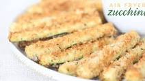 EASY Air Fryer Zucchini Fries are Healthy and Fast EASY Air Fryer Zucchini Fries are Healthy and Fast