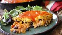 Chicken Enchilada Cornbread Casserole Chicken Enchilada Cornbread Casserole