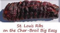 St. Louis Ribs on the Char-Broil Big Easy St. Louis Ribs on the Char-Broil Big Easy
