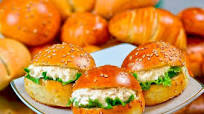 Pan con Pollo Deshilachado Pan con Pollo Deshilachado