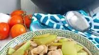 Ginisang Sayote with Chicken Ginisang Sayote with Chicken