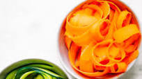 How to Make Veggie Noodles and Fruit Noodles (With and Without Spiralizer) How to Make Veggie Noodles and Fruit Noodles (With and Without Spiralizer)