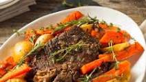 Crock Pot Chuck Roast with Potatoes and Carrots Crock Pot Chuck Roast with Potatoes and Carrots