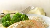 Baked Salmon with Lemon Sauce Baked Salmon with Lemon Sauce