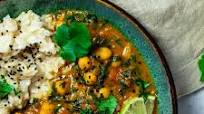 Easy Creamy Chickpea Curry - Chana Masala (vegan & wfpb) Easy Creamy Chickpea Curry - Chana Masala (vegan & wfpb)
