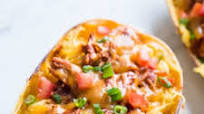 Chicken Enchilada Spaghetti Squash Boats Chicken Enchilada Spaghetti Squash Boats
