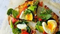Smoked Salmon Breakfast Pizza Smoked Salmon Breakfast Pizza