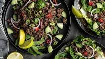Fresh and fragrant Thai beef mince salad Fresh and fragrant Thai beef mince salad