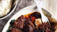Berbere beef stew and spiced silverbeet Berbere beef stew and spiced silverbeet