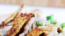 Crispy Chicken Thigh with Rosemary Butter Crispy Chicken Thigh with Rosemary Butter