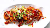 Sticky Honey Garlic Shrimp Sticky Honey Garlic Shrimp