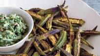 Skillet-Roasted Spiced Okra Skillet-Roasted Spiced Okra