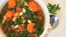 Vegetarian Tuscan Kale & Navy Bean Soup Vegetarian Tuscan Kale & Navy Bean Soup