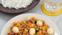 Pork Giniling with Quail Eggs Pork Giniling with Quail Eggs