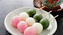 Three colour dango dumplings Three colour dango dumplings