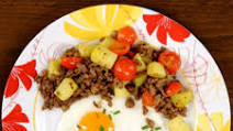 Ground Beef and Egg Breakfast Ground Beef and Egg Breakfast