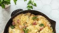 Cordon Bleu Baked Pierogies Cordon Bleu Baked Pierogies