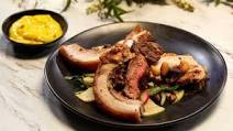 Family Food Fight: The Tartaglia's Stuffed Porchetta with Giblets and Almonds Family Food Fight: The Tartaglia's Stuffed Porchetta with Giblets and Almonds