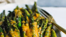 Cheesy Roasted Asparagus Cheesy Roasted Asparagus