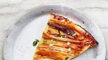 Upside-Down Caramelized Leek Tart Upside-Down Caramelized Leek Tart