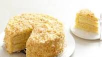 Toasted Coconut Cake With Coconut Filling and Buttercream