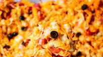 Chicken enchilada pasta bake Chicken enchilada pasta bake