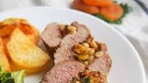 Apricot stuffed pork tenderloin Apricot stuffed pork tenderloin