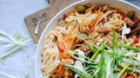 Healthy Pad Thai w/ Organic Rice Noodles (Gut Healing) Healthy Pad Thai w/ Organic Rice Noodles (Gut Healing)