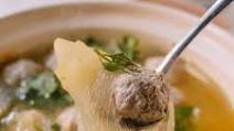 Chinese Winter Melon Soup with Meatballs Chinese Winter Melon Soup with Meatballs