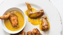 Honey Mustard Chicken Wings Honey Mustard Chicken Wings