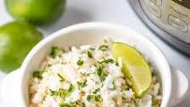 Instant Pot Cilantro Lime Rice Instant Pot Cilantro Lime Rice
