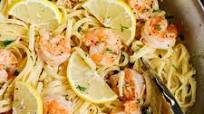 Shrimp Pasta with Lemon Cream Sauce Shrimp Pasta with Lemon Cream Sauce