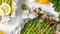 Lemon Garlic Grilled Asparagus Lemon Garlic Grilled Asparagus