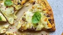 Mushroom And Basil Pesto Pizza Mushroom And Basil Pesto Pizza