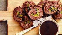 Stuffed Flank Steak with Bacon and Pickles Stuffed Flank Steak with Bacon and Pickles