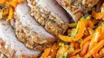 Parmesan Pork Tenderloin with Dijon Parmesan Pork Tenderloin with Dijon