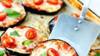 Margarita Eggplant Pizzas (Gluten Free) Margarita Eggplant Pizzas (Gluten Free)