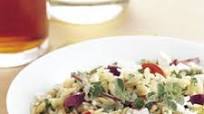 Orzo, Feta, and Tomato Salad with Marjoram Vinaigrette Orzo, Feta, and Tomato Salad with Marjoram Vinaigrette