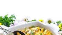 Dump-and-Bake Creamy Chicken Penne Pasta Dump-and-Bake Creamy Chicken Penne Pasta