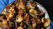 Cauliflower capsicum stir fry Cauliflower capsicum stir fry