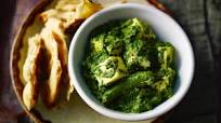 Paneer with spinach Paneer with spinach