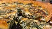 Spinach & cottage cheese quiche Spinach & cottage cheese quiche
