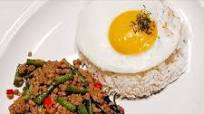 泰式羅勒炒豬肉碎 THAI BASIL MINCED PORK WITH RICE (PAD KRA PAO) 泰式羅勒炒豬肉碎 THAI BASIL MINCED PORK WITH RICE (PAD KRA PAO)