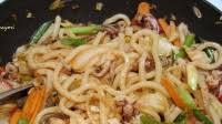 Stir Fried Spicy Udong Noodles With Seafood Recipe Stir Fried Spicy Udong Noodles With Seafood Recipe