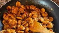 Camarones a la salsa barbacoa Camarones a la salsa barbacoa